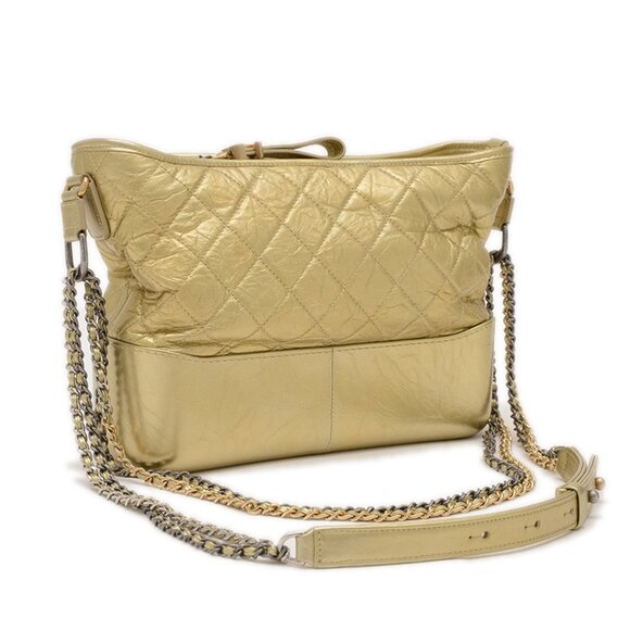 Chanel Gabriel Hobo Large Shoulder Bag Gold A93824 - COA included - Picture 2 of 7